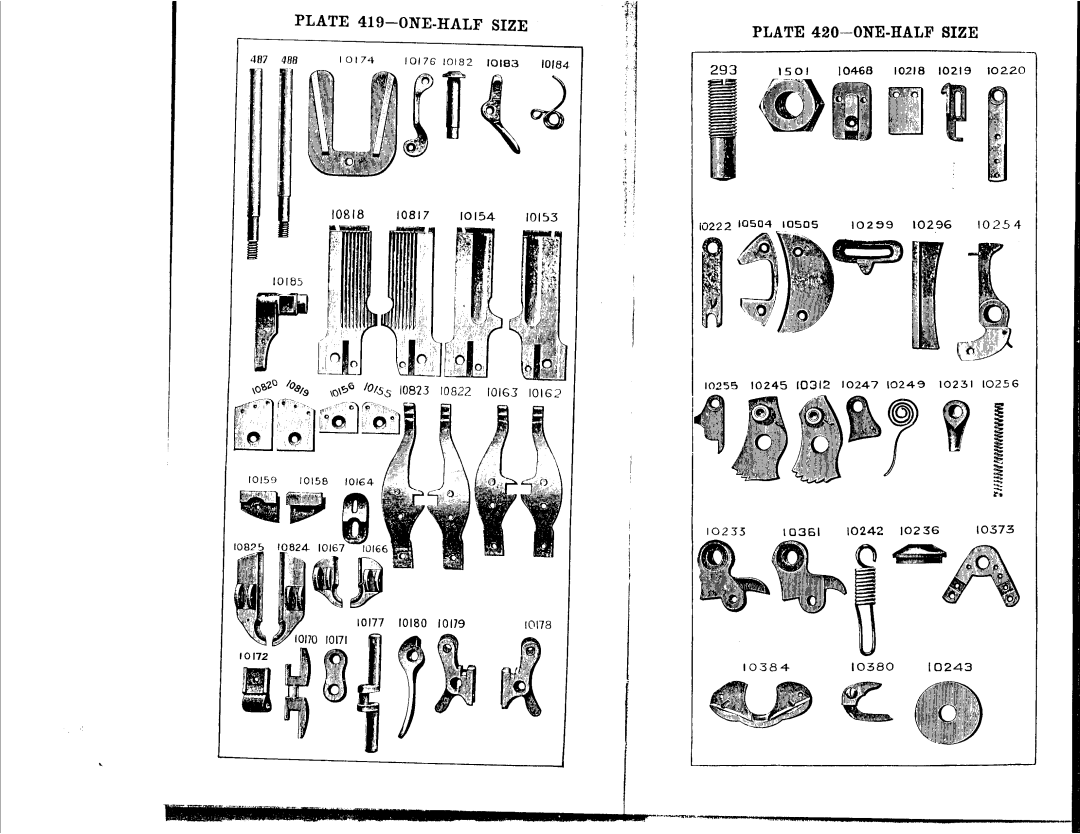 Singer 23-21, 23-16, 23-22, 23-12, 23-30, 23-4 manual 