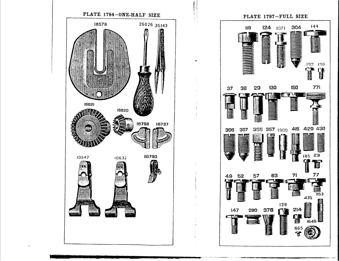 Singer 23-22, 23-16, 23-12, 23-30, 23-4, 23-21 manual 