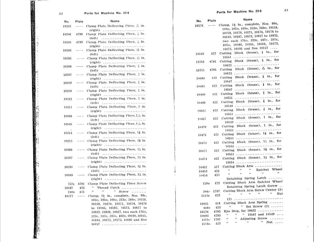 Singer 23-16, 23-22, 23-12, 23-30, 23-4, 23-21 manual 