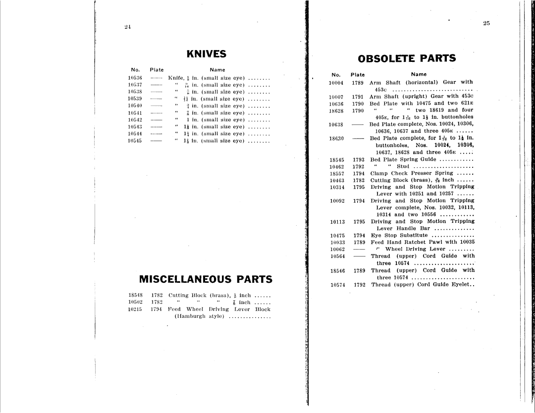 Singer 23-19 manual 