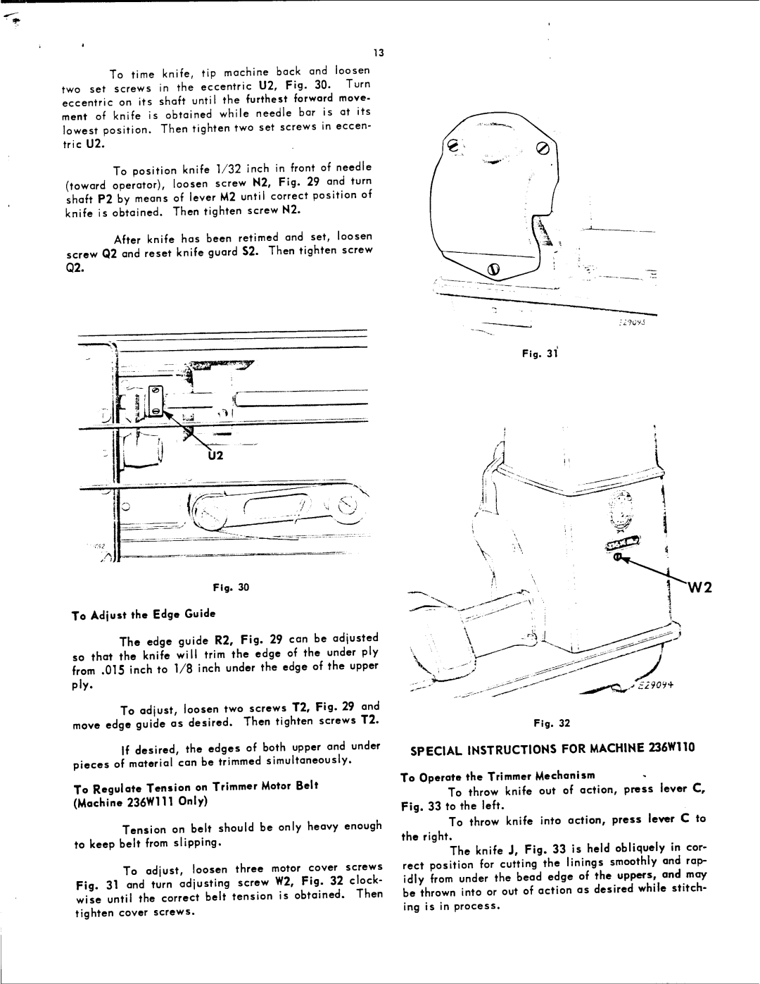 Singer 236W manual 