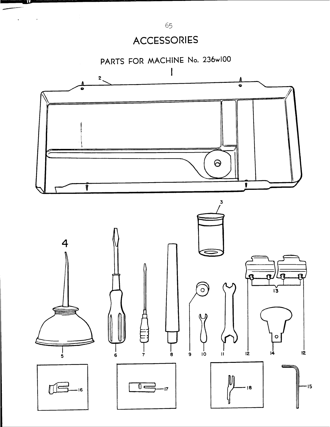 Singer 236W manual 