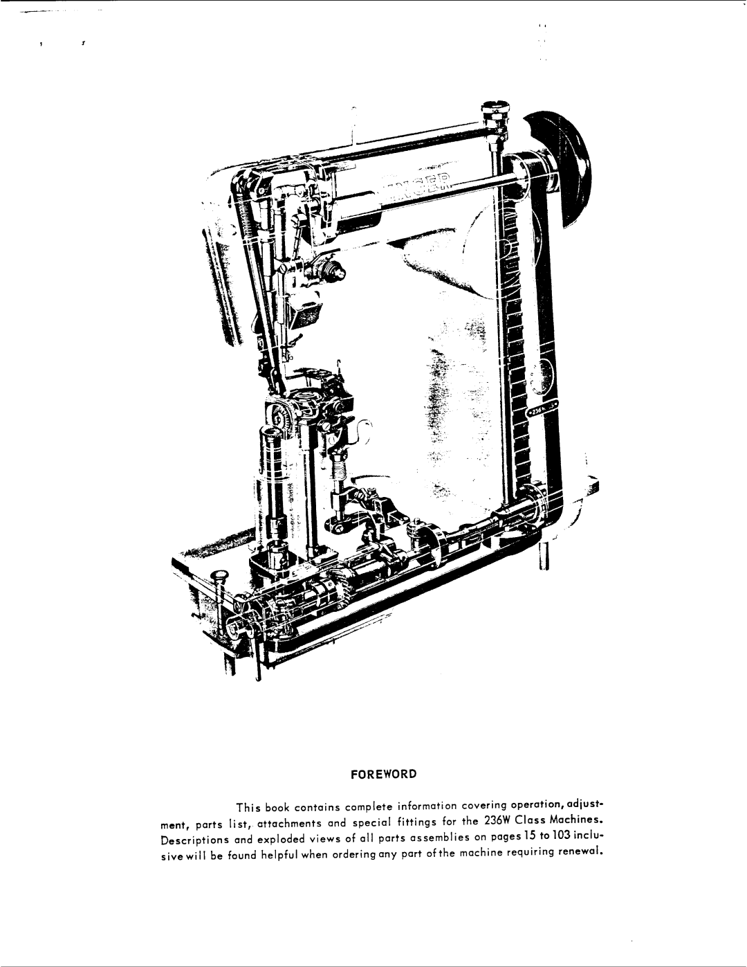 Singer 236W manual 