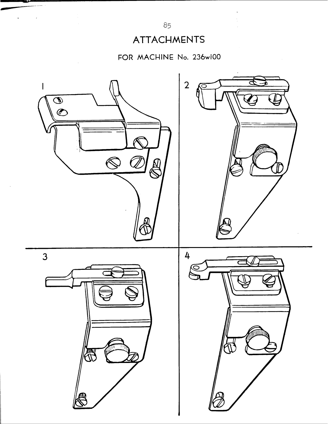 Singer 236W manual 