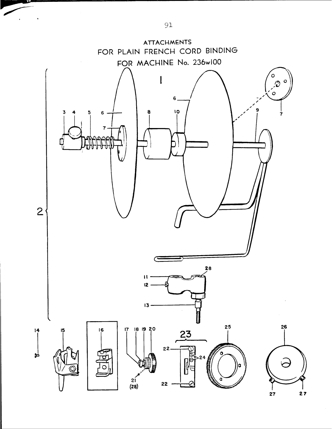 Singer 236W manual 