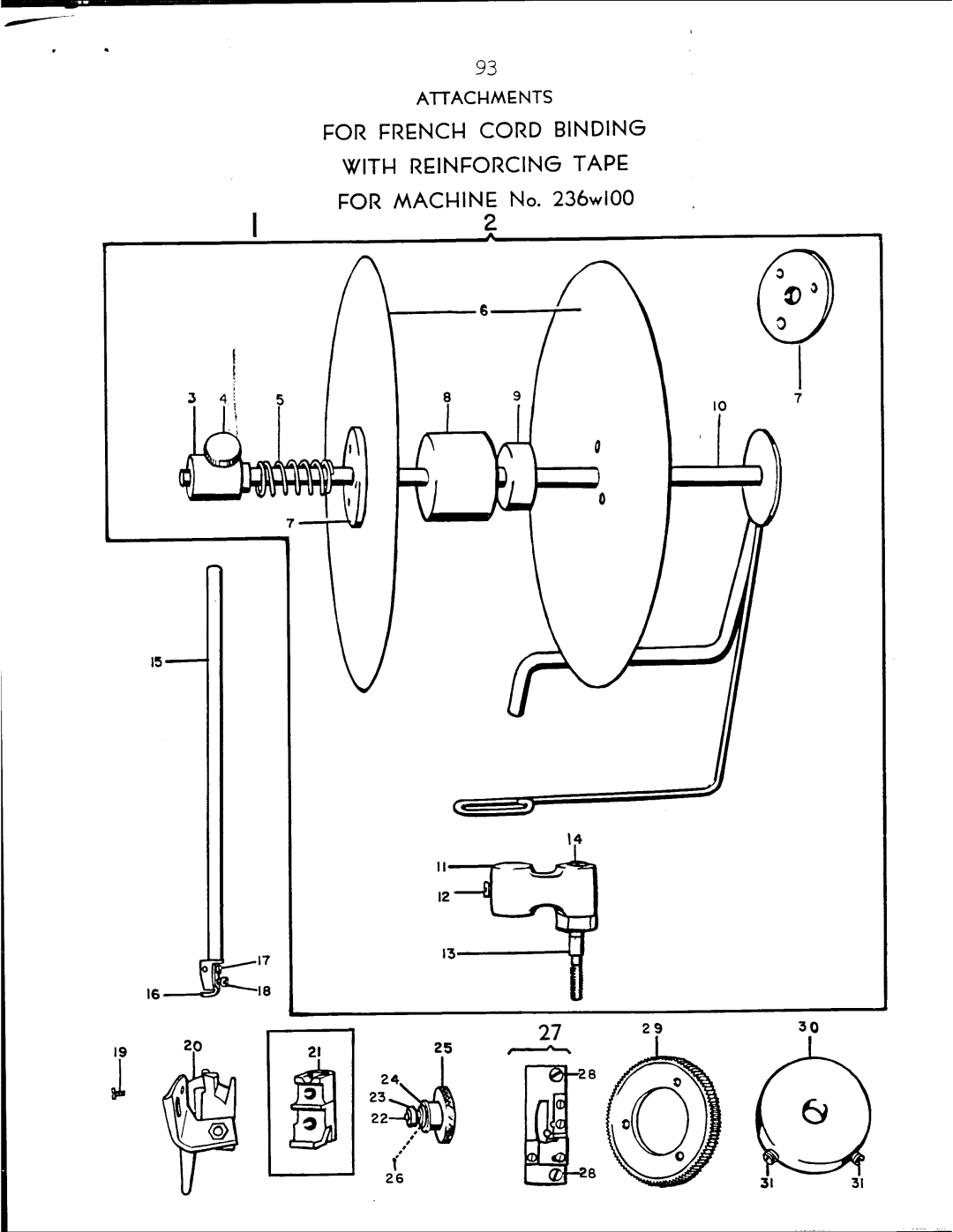 Singer 236W manual 