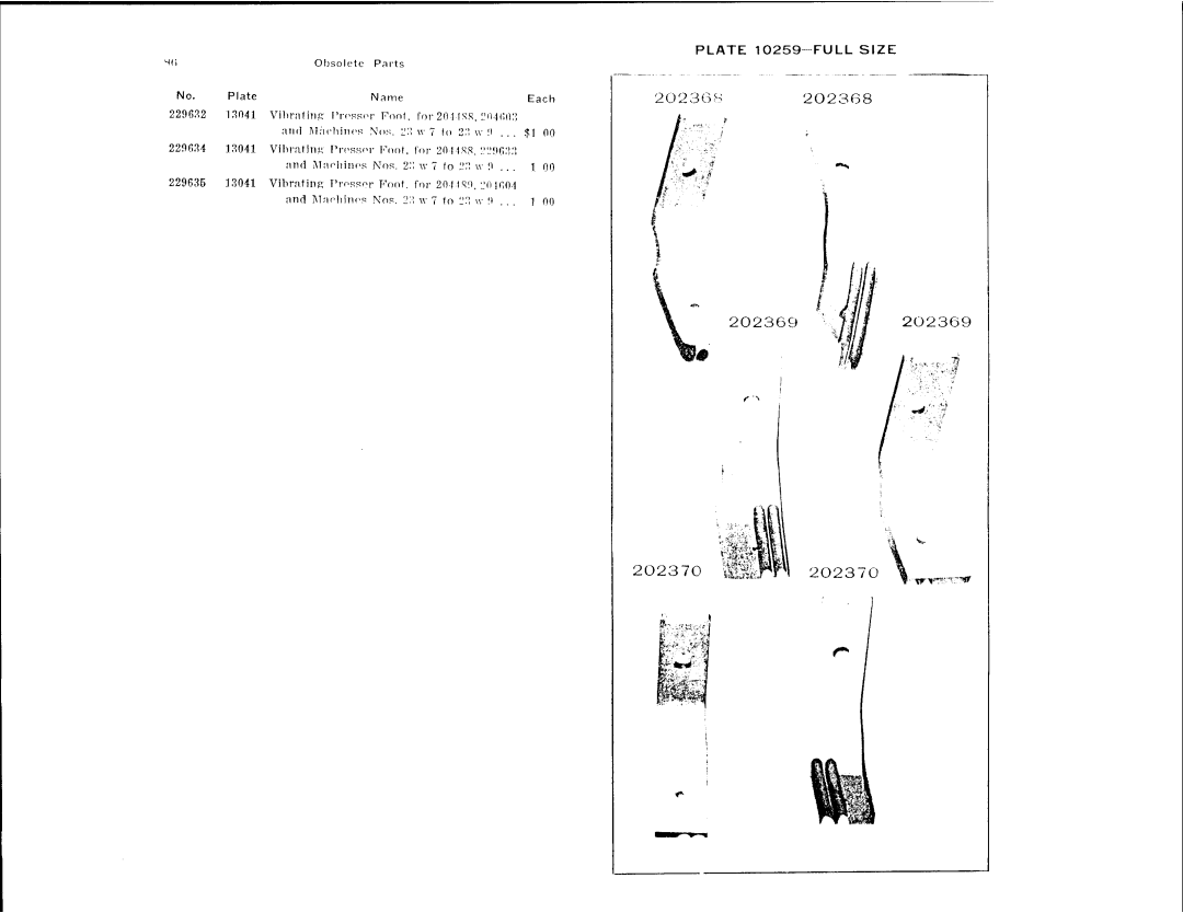 Singer 23W manual 