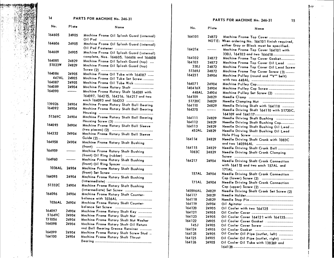 Singer 246-31 manual 