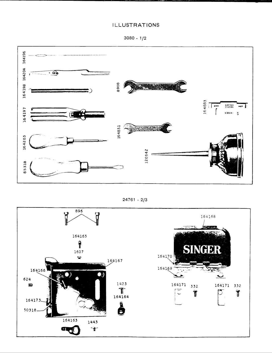 Singer 246K51, 246K50 manual 