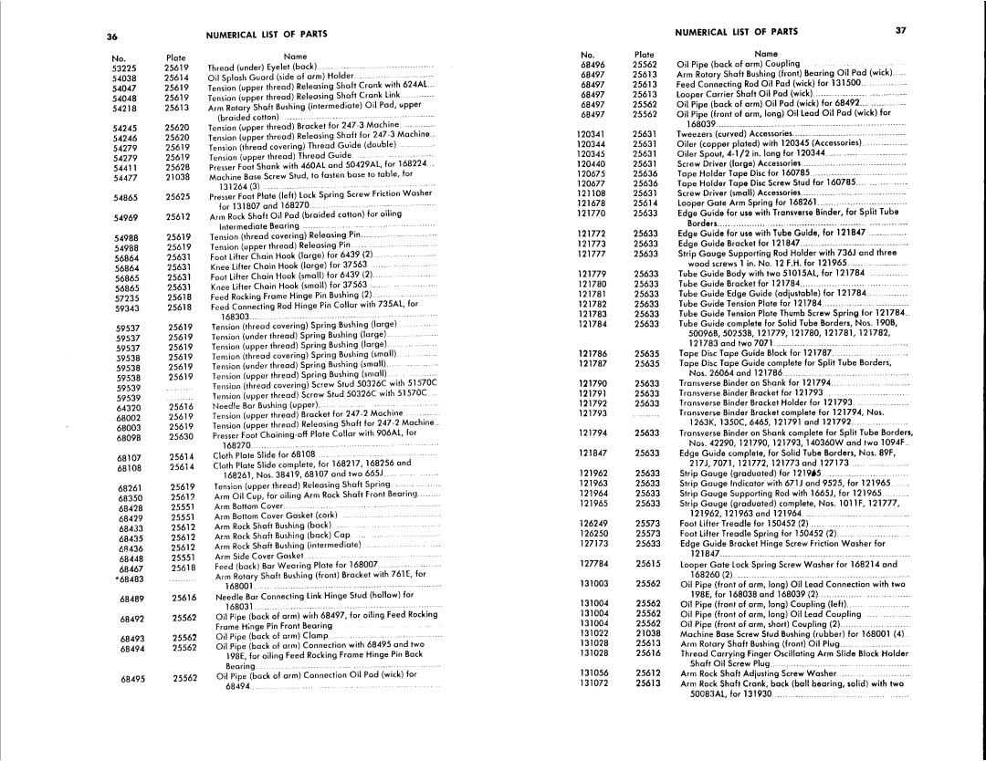 Singer 247-3, 247-2 manual 