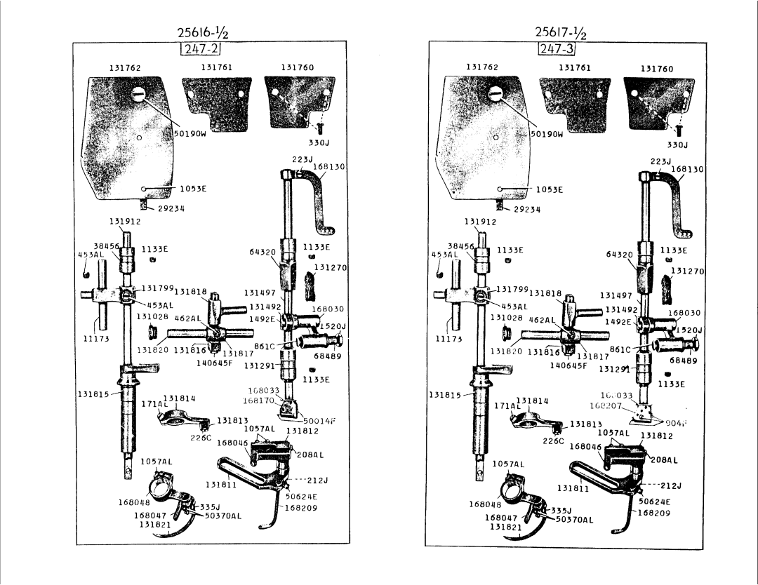 Singer 247-2, 247-3 manual 