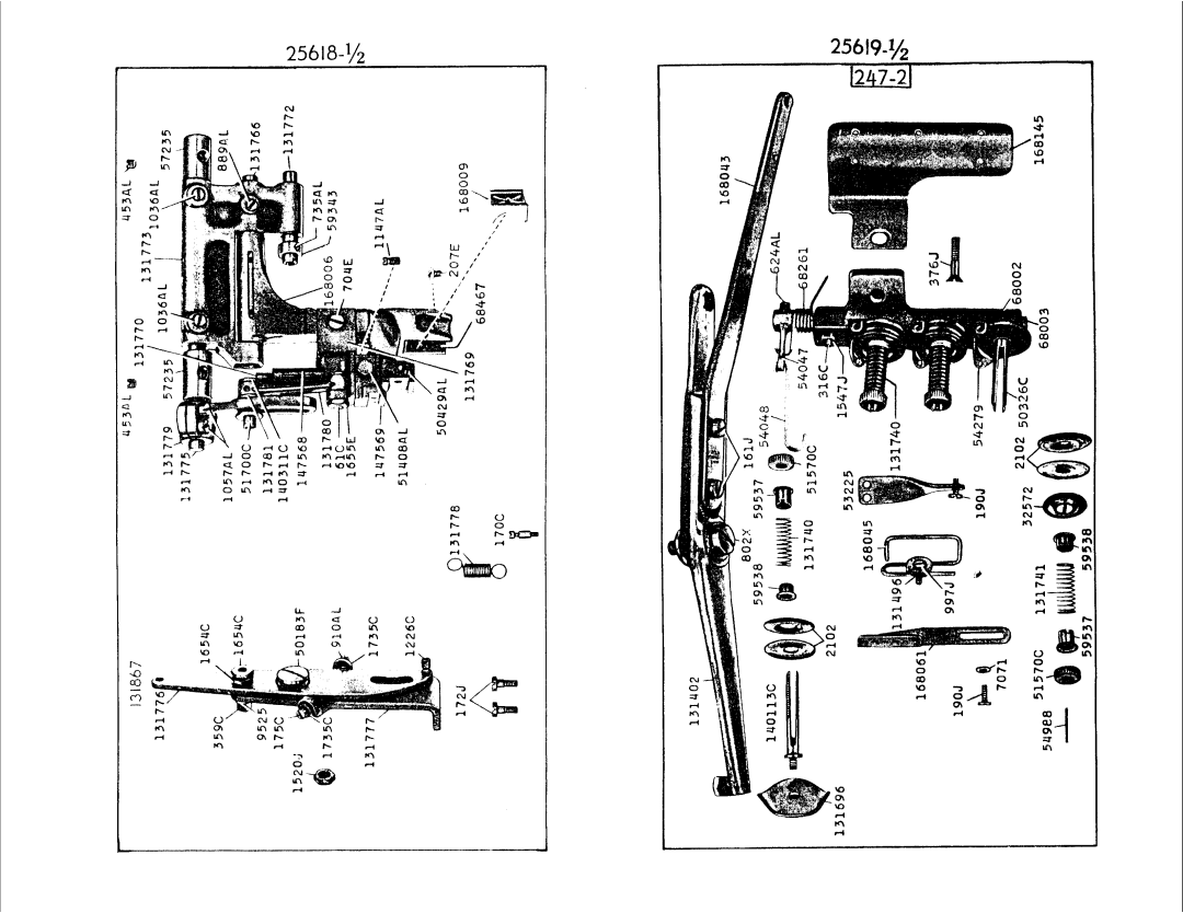 Singer 247-3, 247-2 manual 