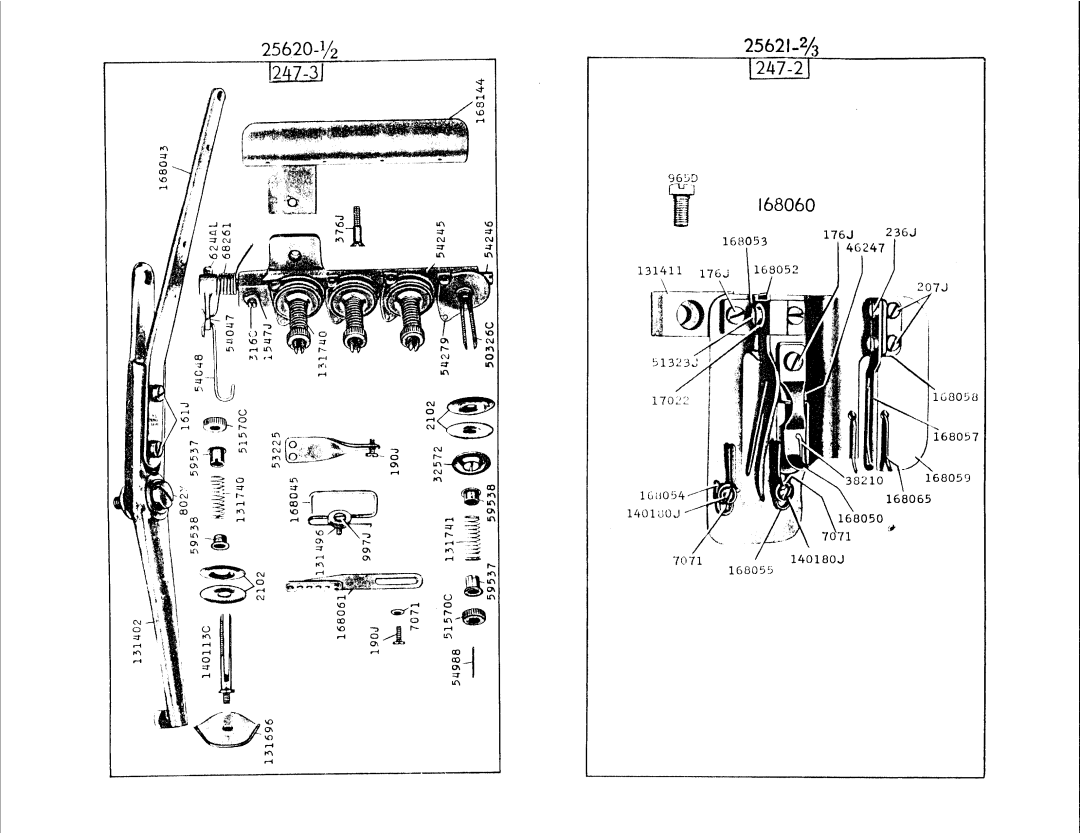 Singer 247-2, 247-3 manual 