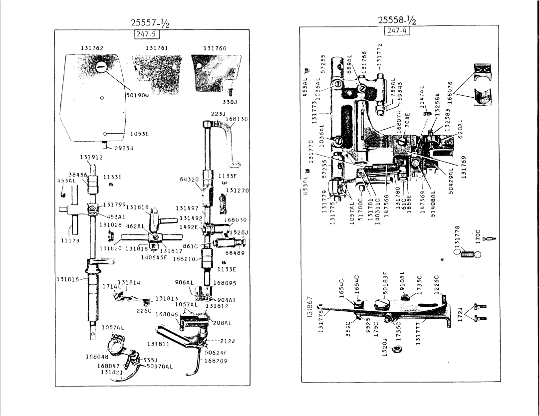 Singer 247-4, 247-5 manual 