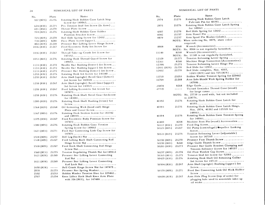 Singer 251-21 manual 