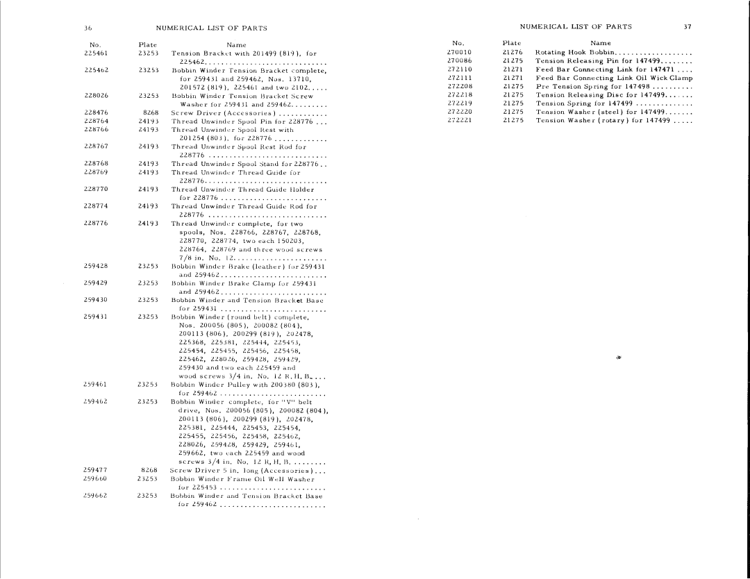 Singer 251-21 manual 