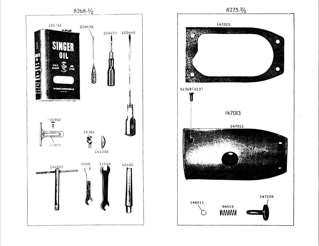 Singer 251-21 manual 