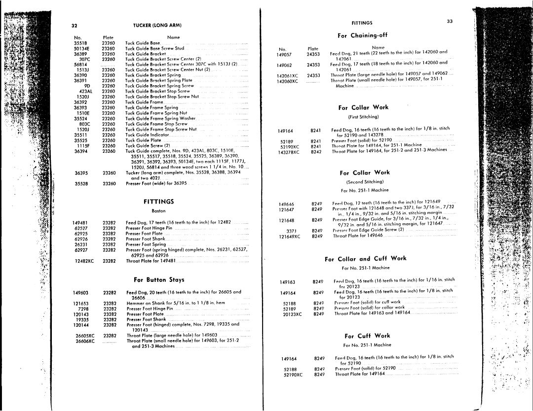 Singer 251-2, 251-3, 251-1 manual 