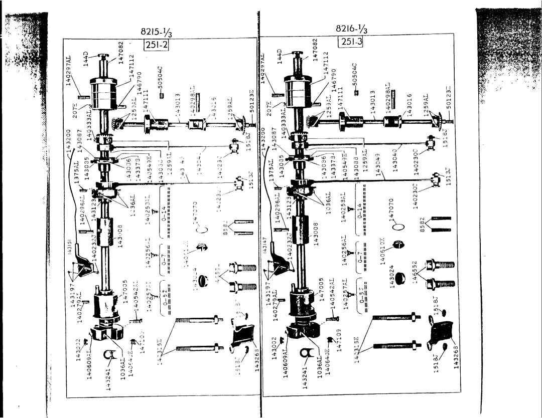 Singer 251-3, 251-1, 251-2 manual 