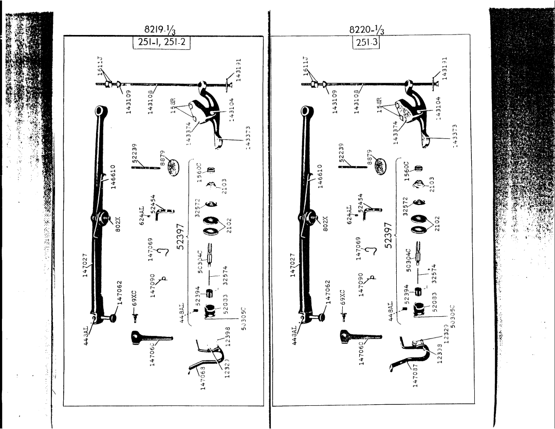 Singer 251-2, 251-3, 251-1 manual 