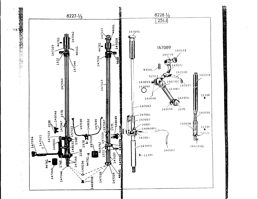 Singer 251-3, 251-1, 251-2 manual 