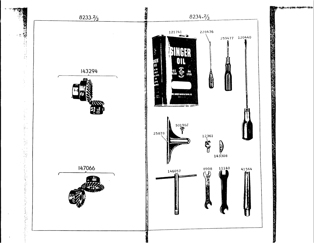 Singer 251-3, 251-1, 251-2 manual 