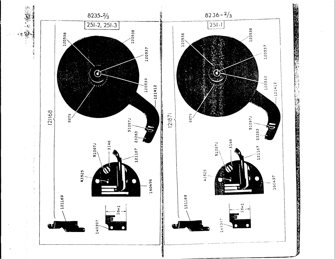 Singer 251-1, 251-3, 251-2 manual 