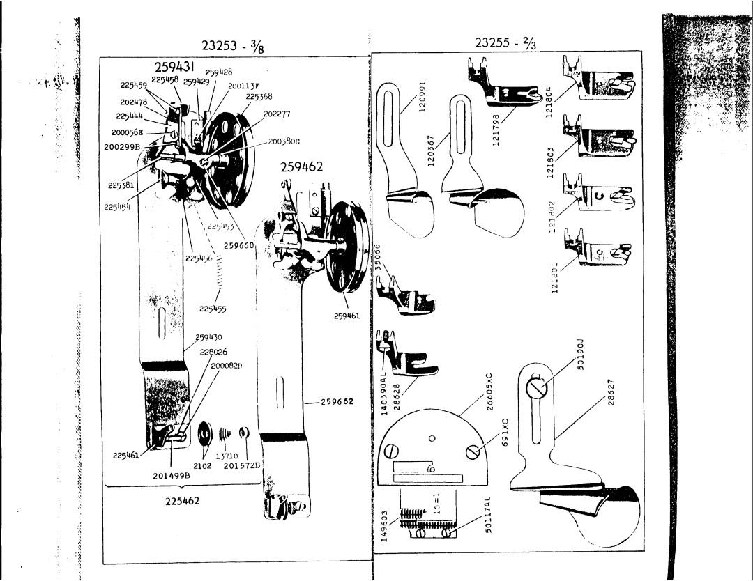 Singer 251-1, 251-3, 251-2 manual 