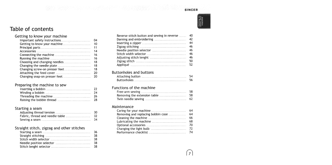 Singer 2517 manual 