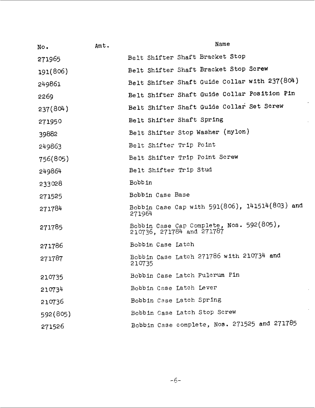 Singer 256-5 manual 