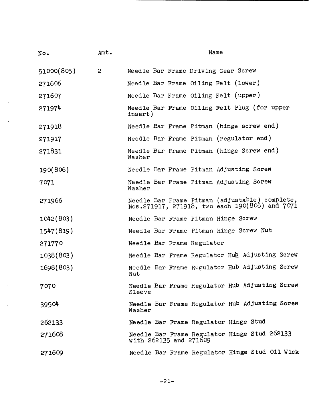 Singer 256-5 manual 