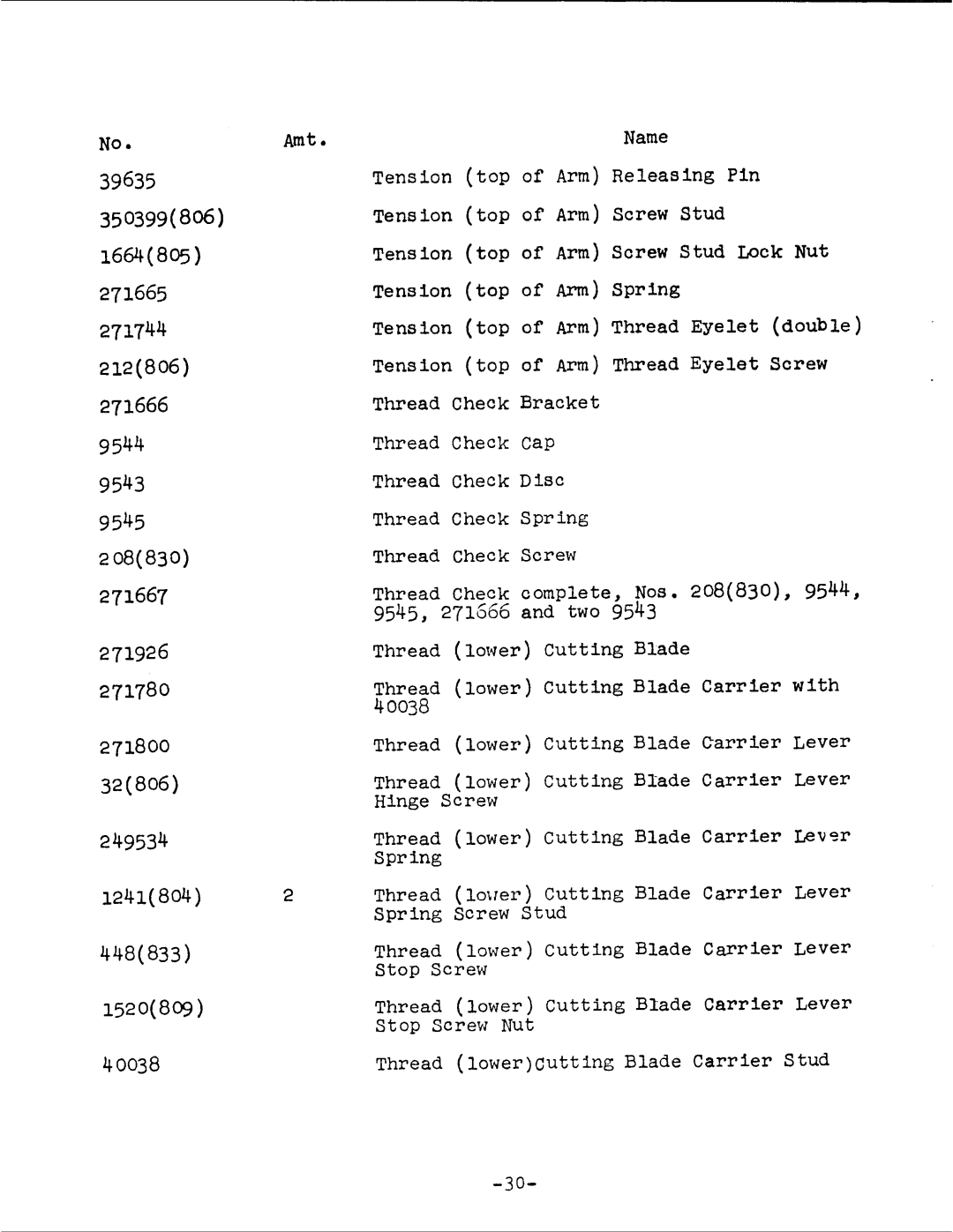 Singer 256-5 manual 