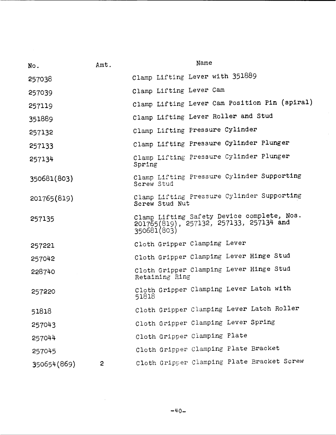 Singer 256-5 manual 