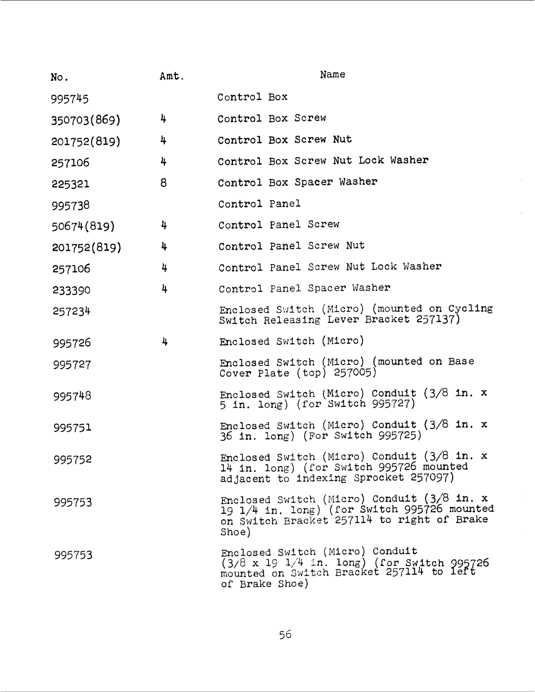 Singer 256-5 manual 