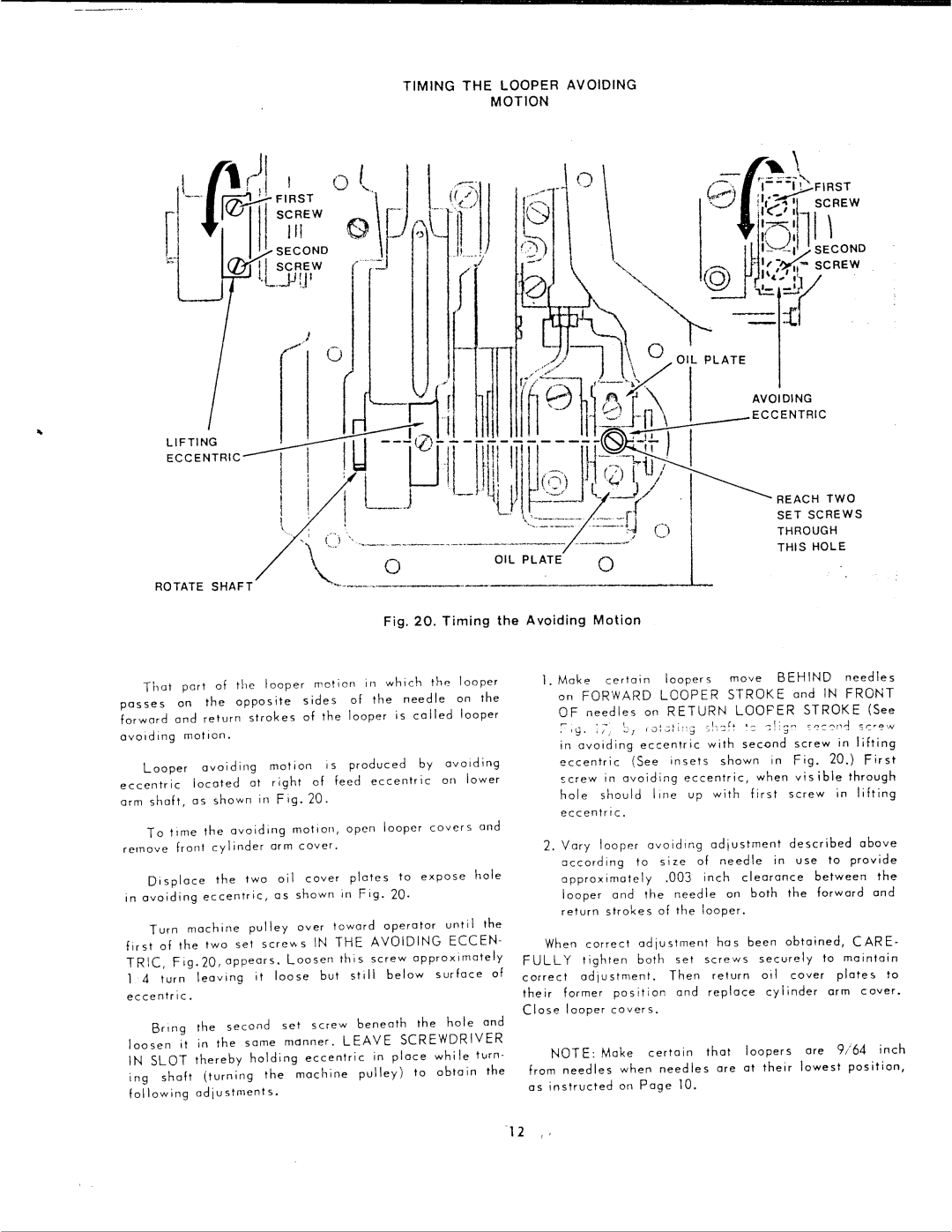 Singer 261U manual 