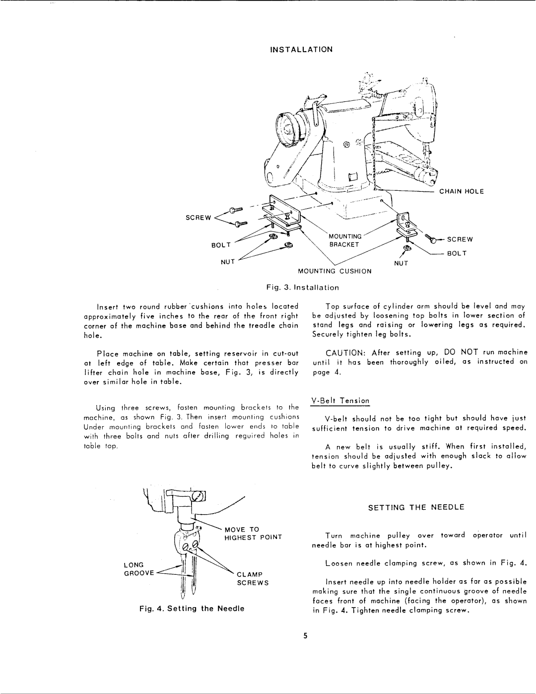 Singer 261U manual 