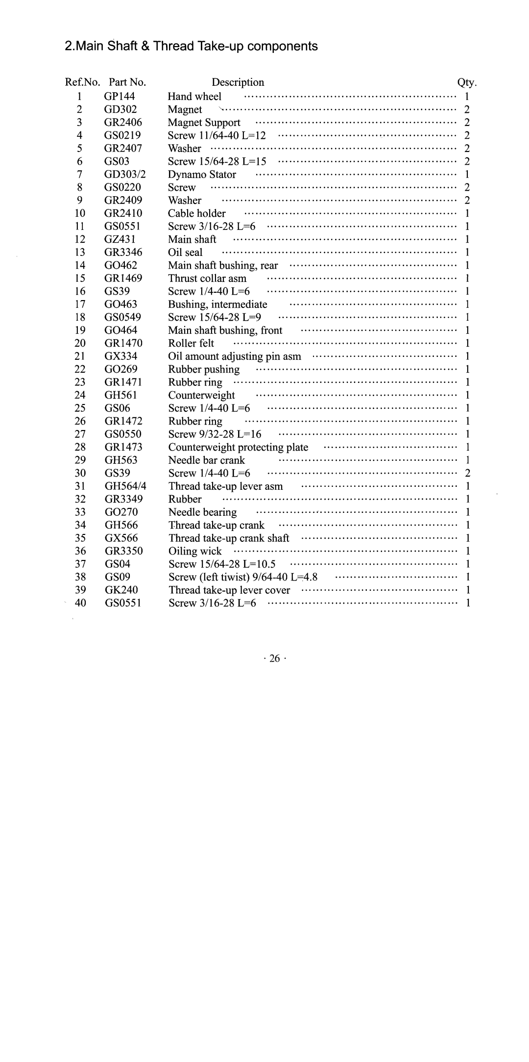 Singer 2691D200G manual 