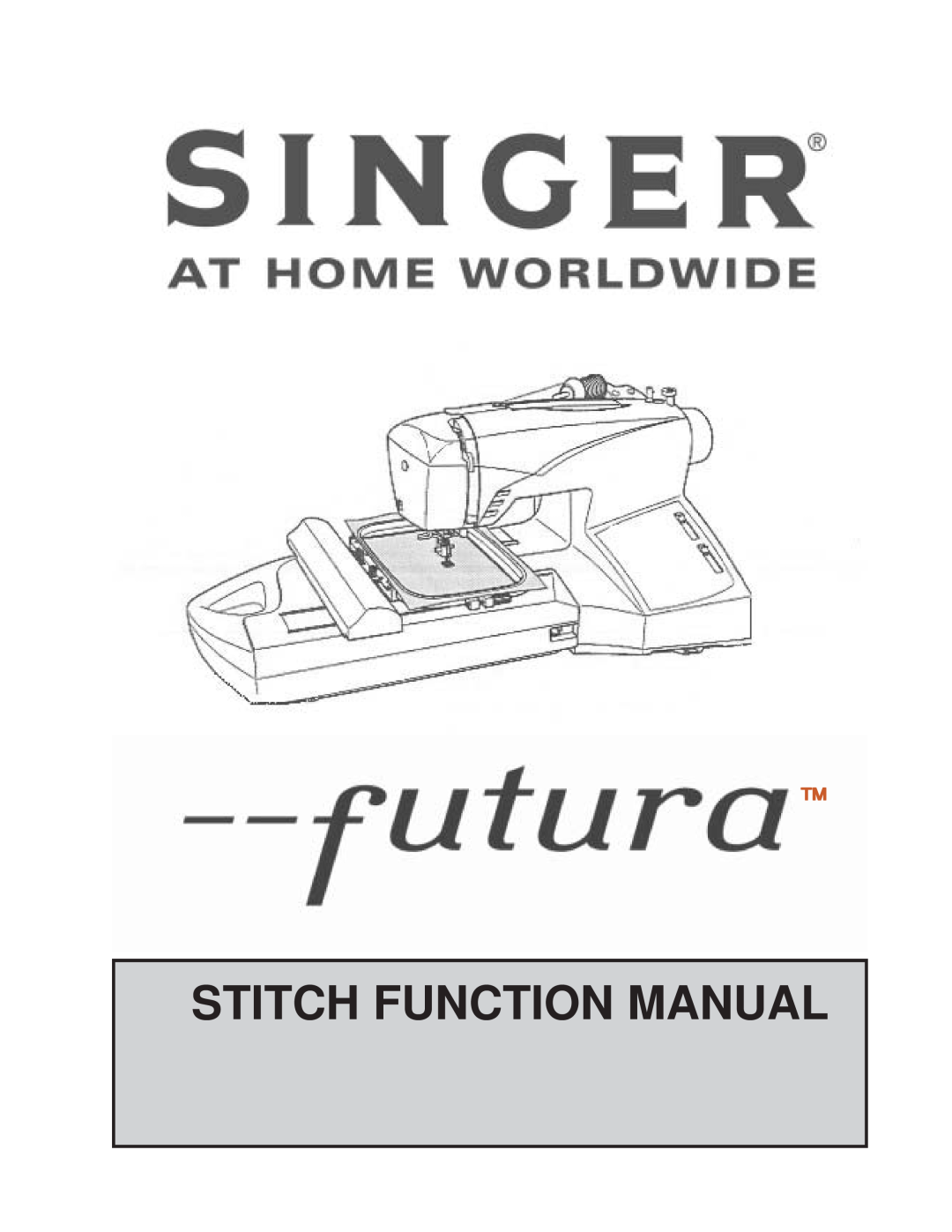 Singer 27 manual Stitch Function Manual 