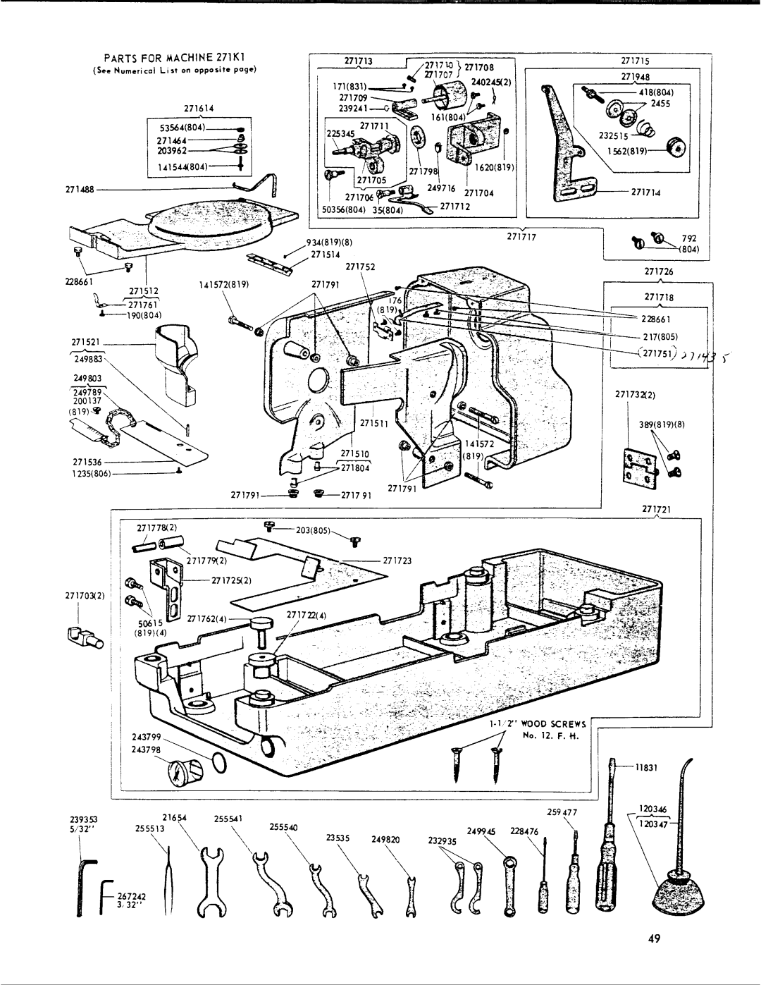 Singer 271K manual 