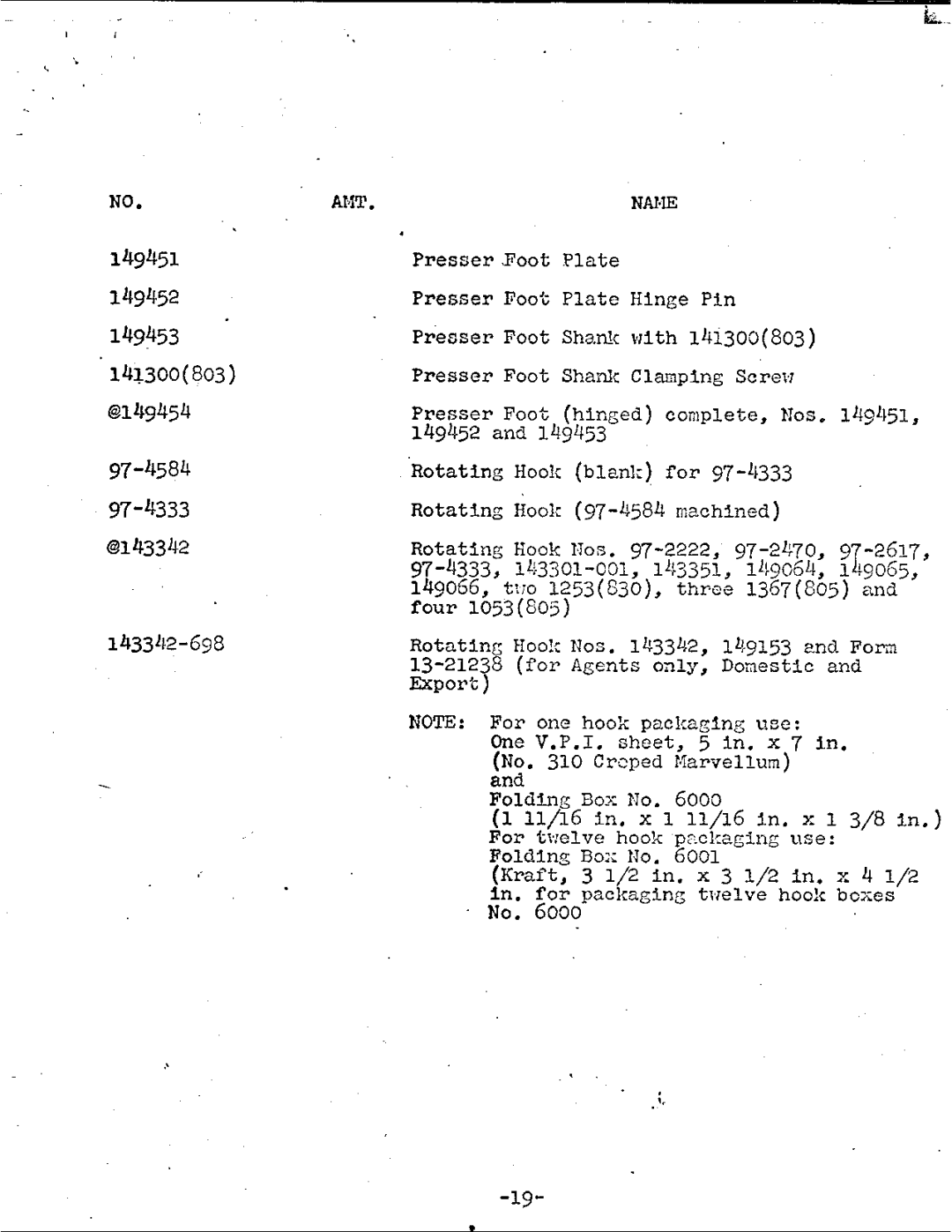 Singer 281-83 manual 
