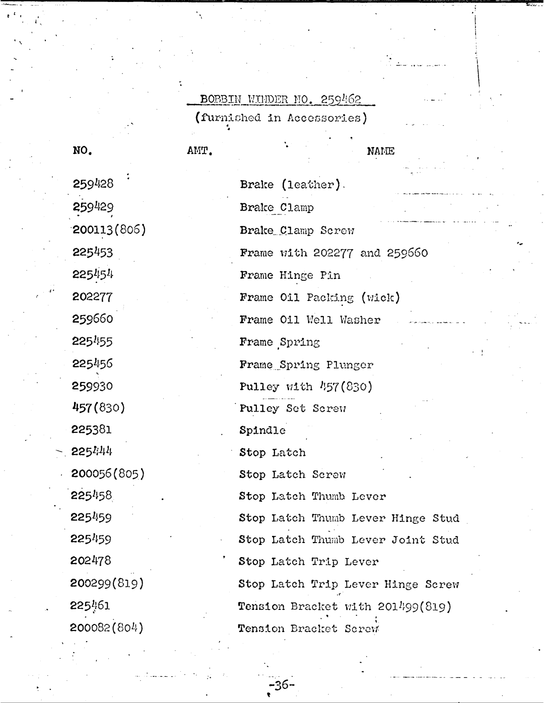Singer 281-83 manual 