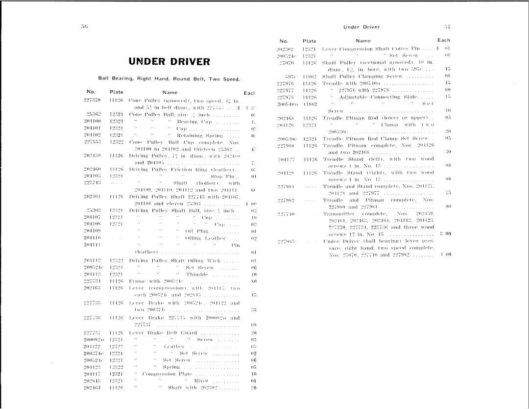 Singer 28W manual 