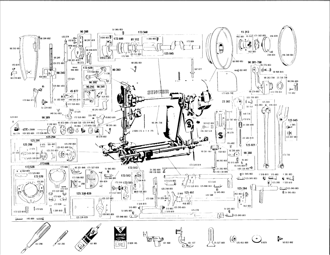 Singer 293B manual 