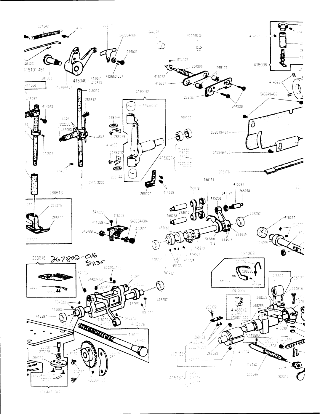 Singer 300U101A manual 