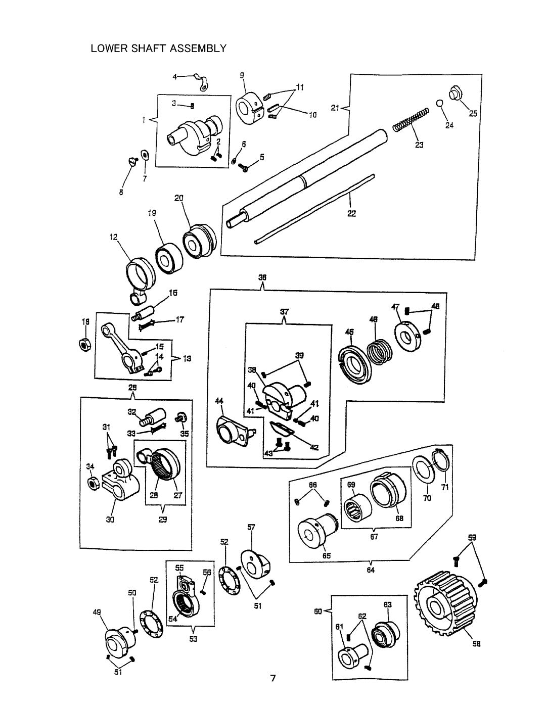 Singer 300U294A manual 