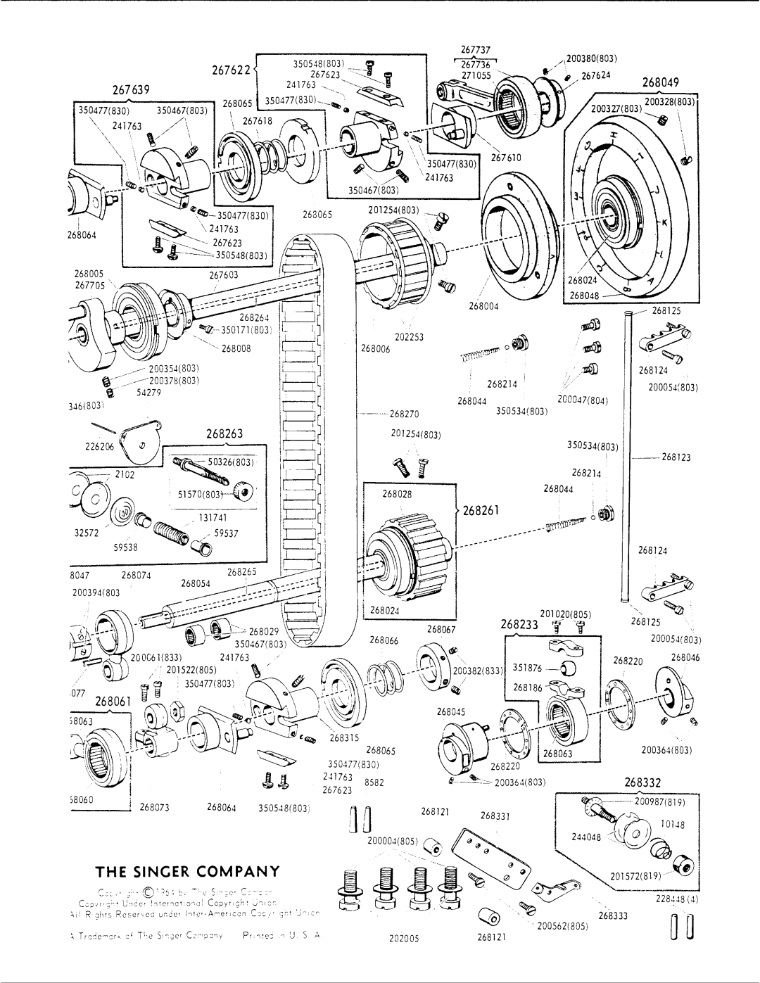 Singer 300W104 manual 