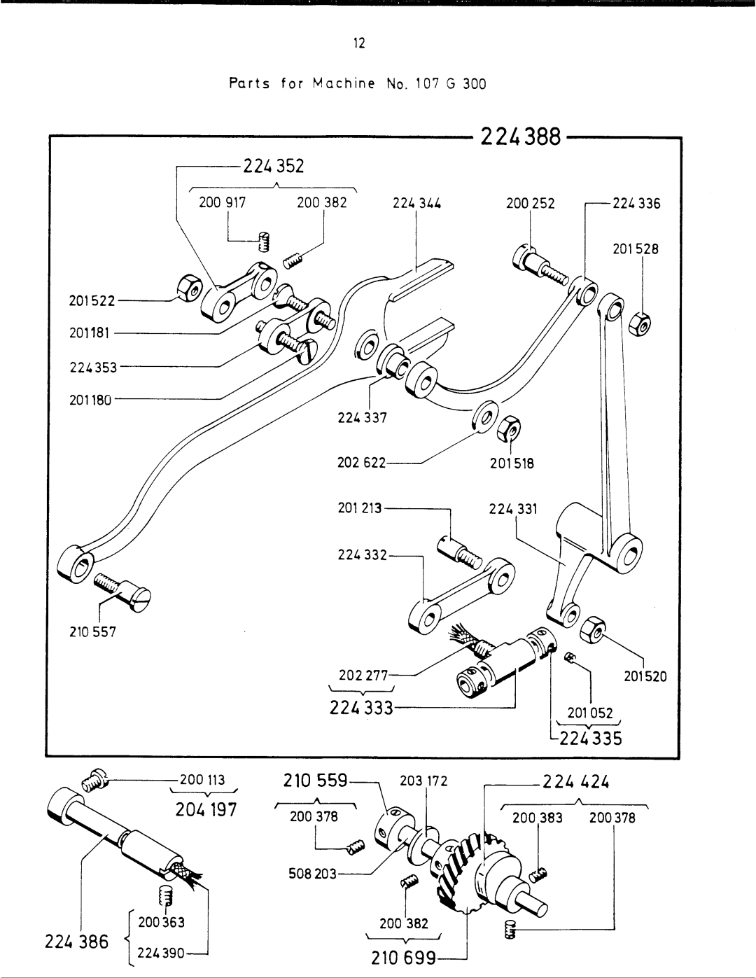 Singer 302, G300 manual 