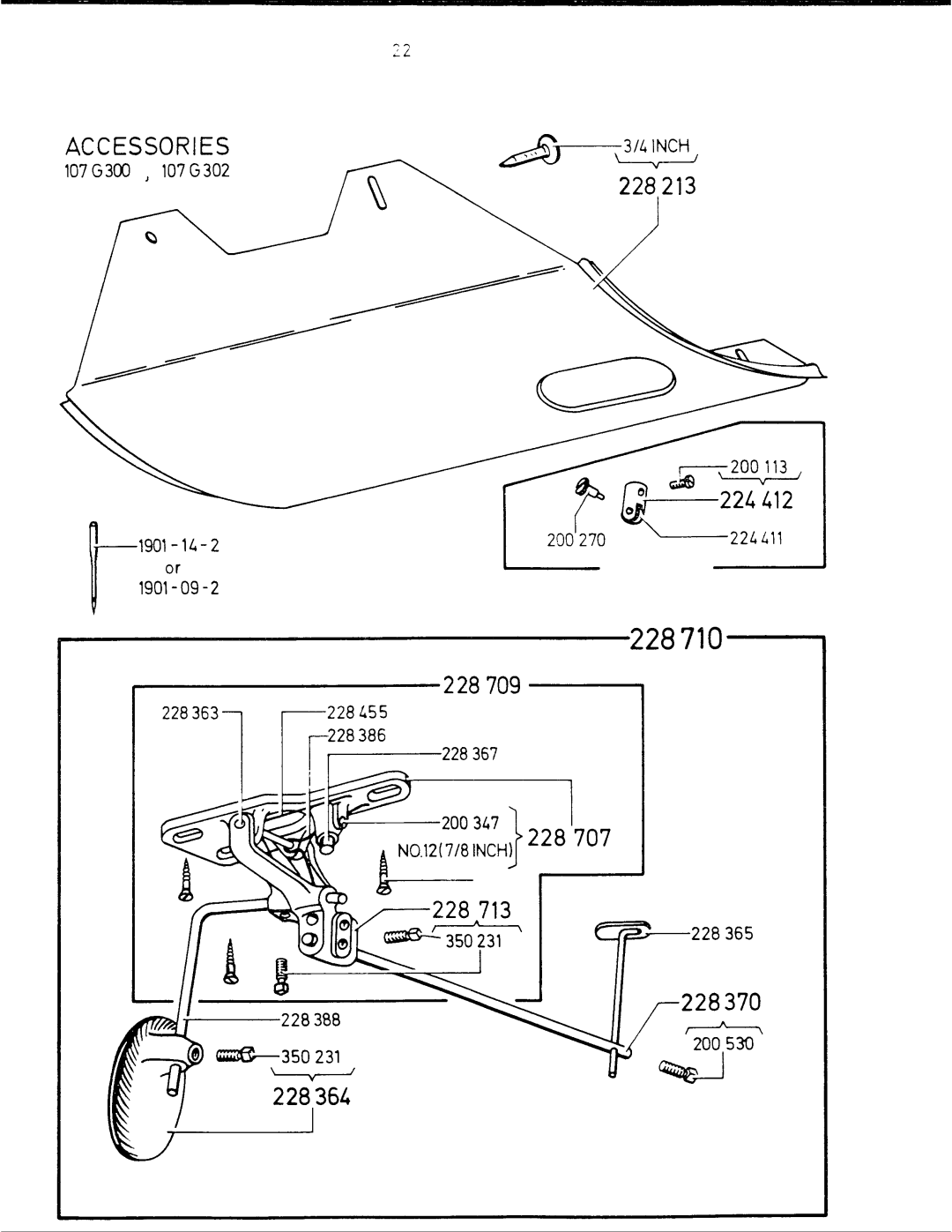 Singer 302, G300 manual 
