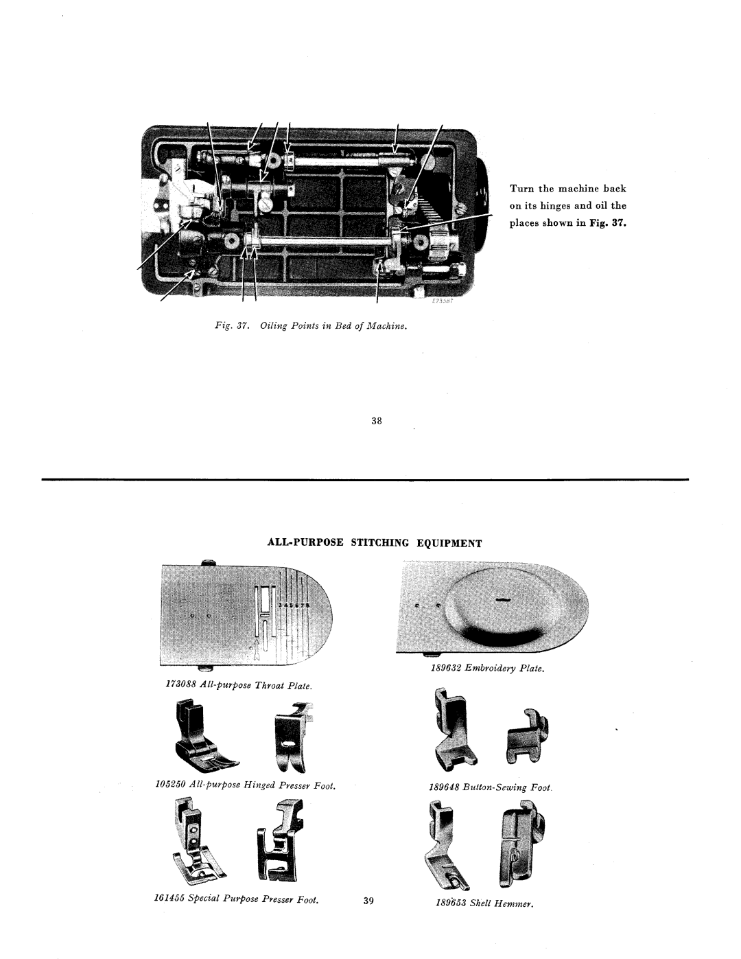 Singer 306W, 306K manual 