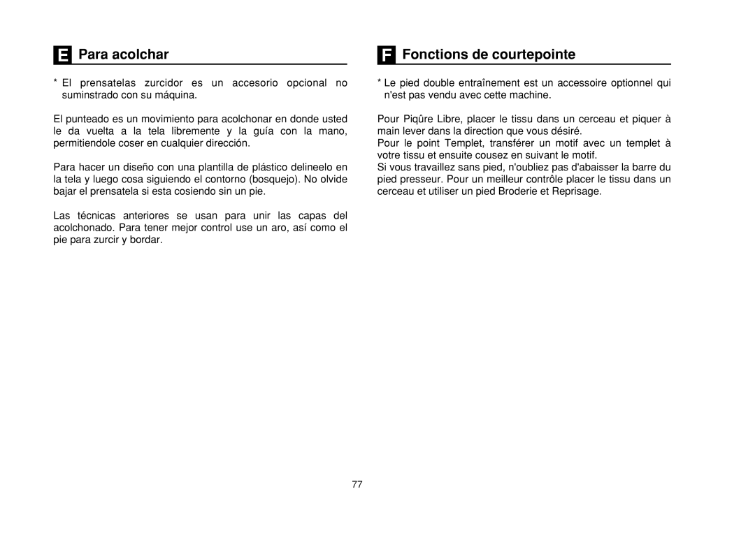 Singer 3116, 50T8 E99670 instruction manual @ = 